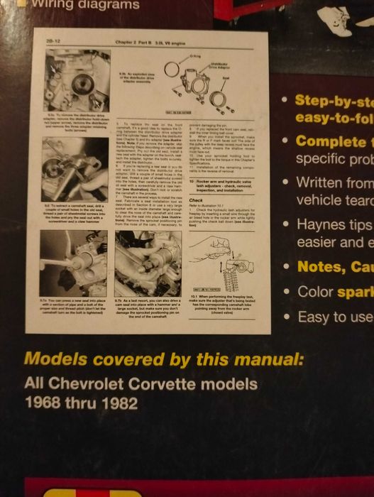 Haynes - Chevrolet Corvette ( Manual Técnico )