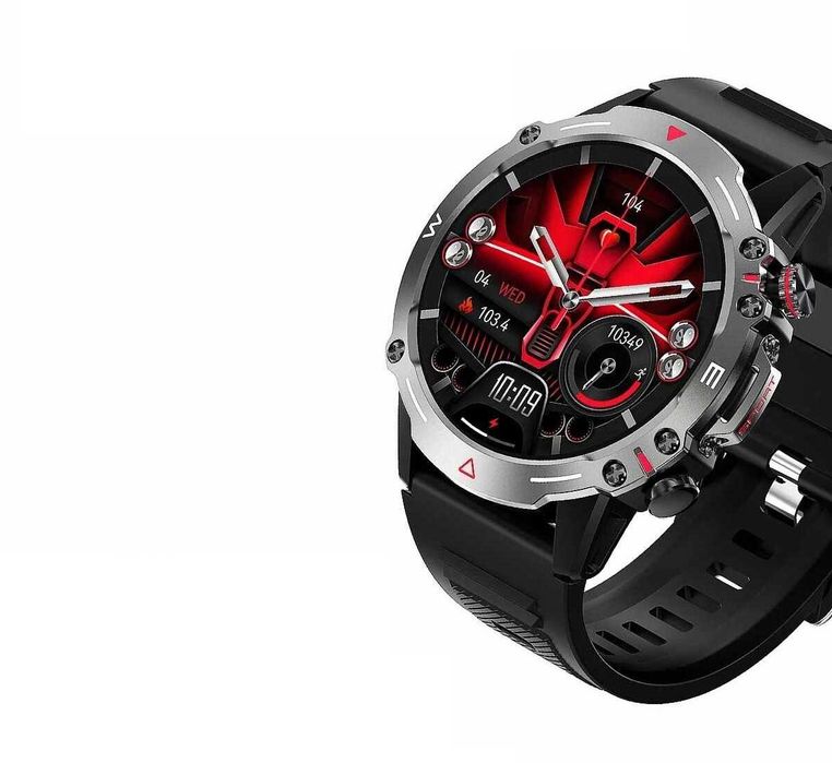 Smartwatch HK87 telefon BT 1,43 AMOLED 466x466 menu  PL