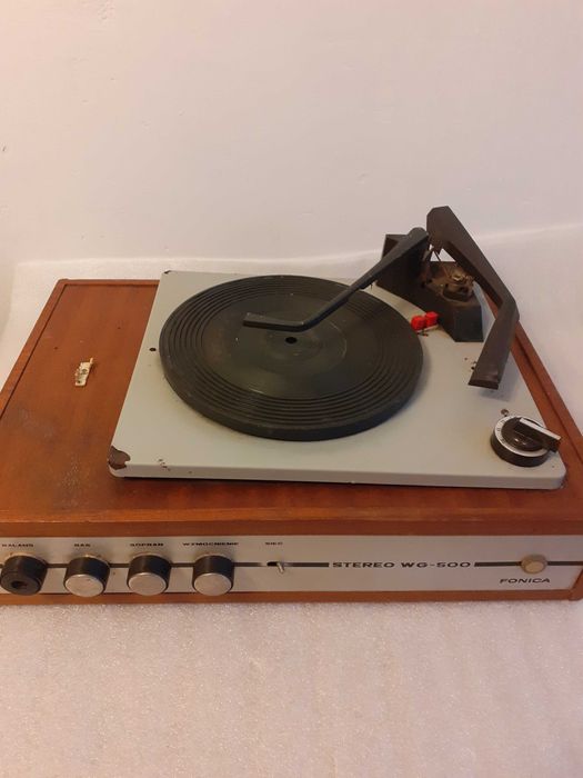 Fonica Stereo WG 500 gramofon lampowy retro