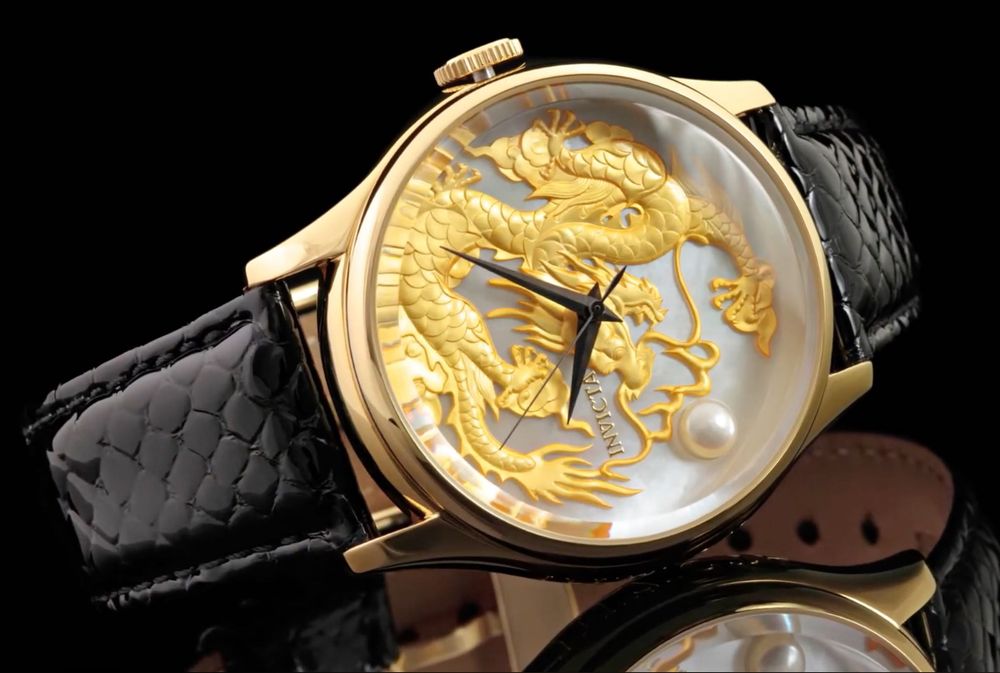Годинник Invicta 22465 Vintage Dragon Master 46 mm. Pearl Automatic