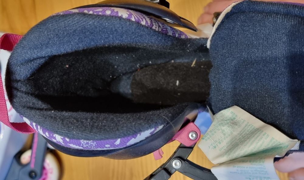rolki Oxelo, rozmiar 32-34, regulowane, Decathlon