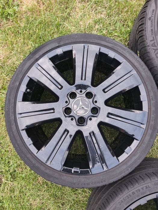 Alufelgi z oponami Mercedes-Benz W164 5x112 19" czarne