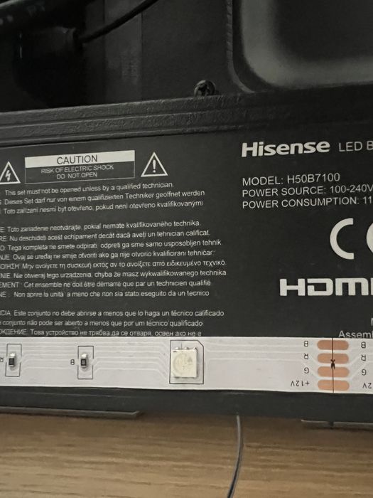 Tv Hisense UHD 4K H50B7100 50″