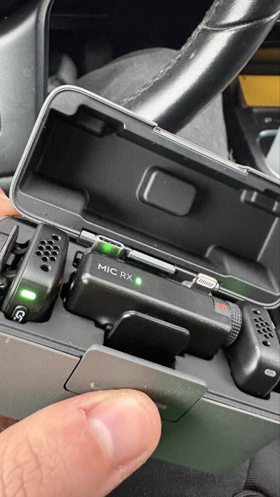 Microfone Dji mini novo