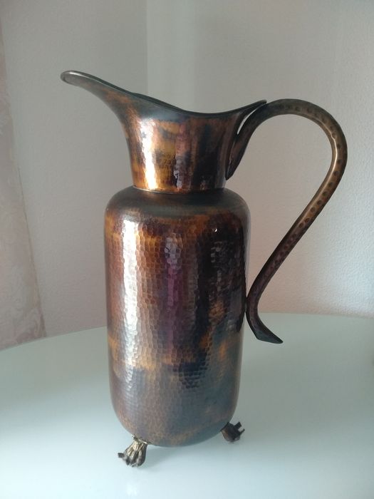 Jarrão de cobre decorativo