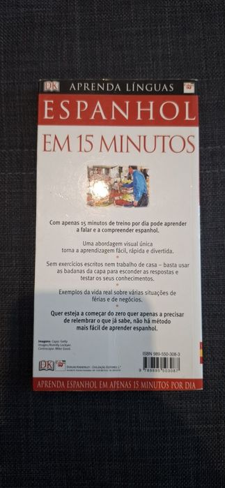 Aprenda Espanhol em 15 minutos
Português/Espanhol
DK