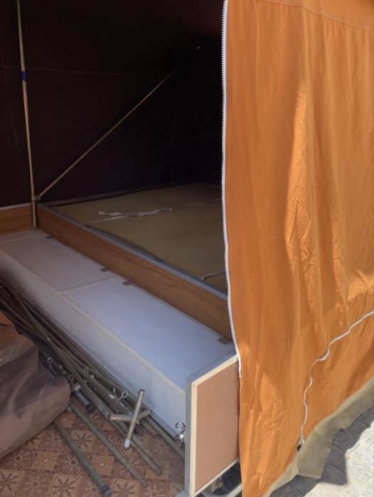 Atrelado tenda 2 quartos