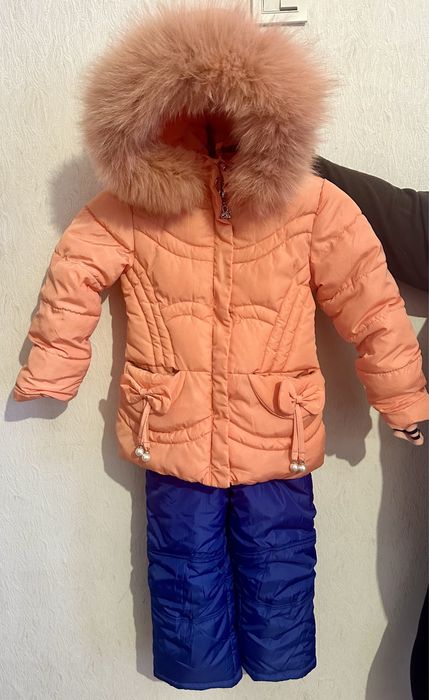 Детский зимний костюм комбинезон