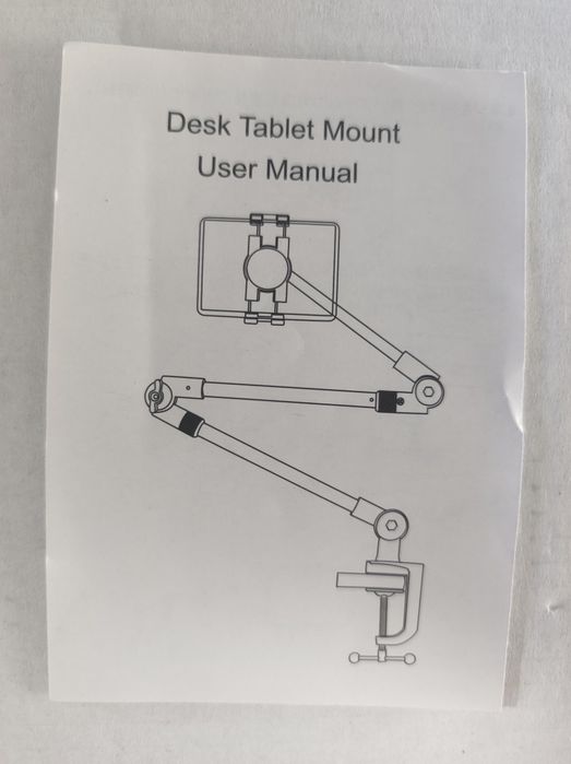 Suporte articulado para tablet ou telemóvel