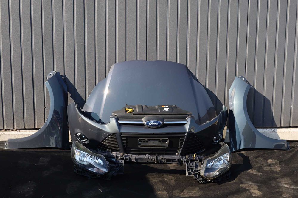 Крила, капот, телевізор, бампер, фари шрот форд фокус 3 Ford Focus 3