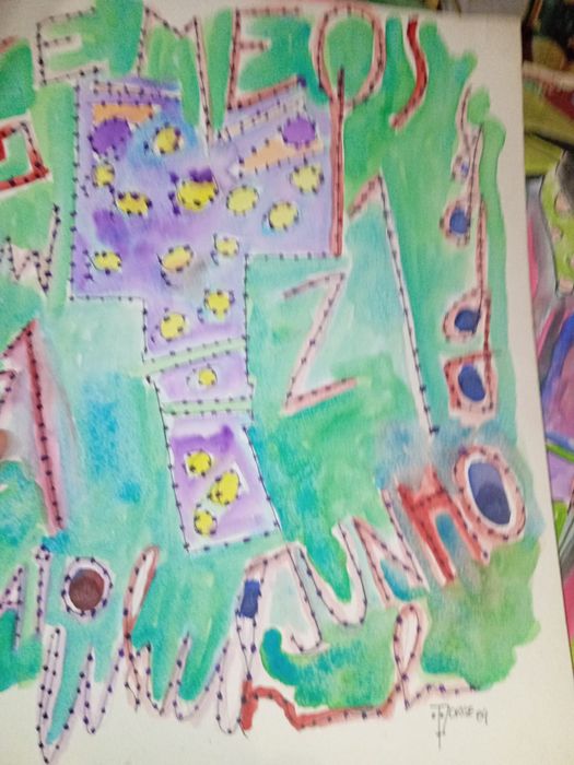 Vários desenhos do Fernando Jorge