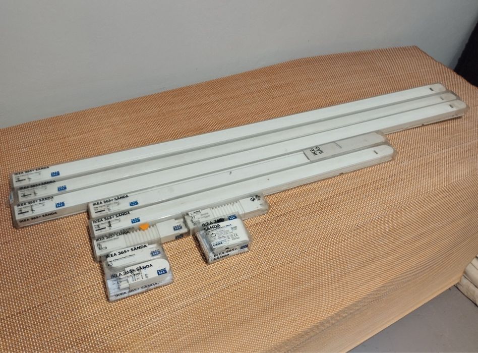 Listwy oświetleniowe Ikea Sanda szyny lampa system mocowania