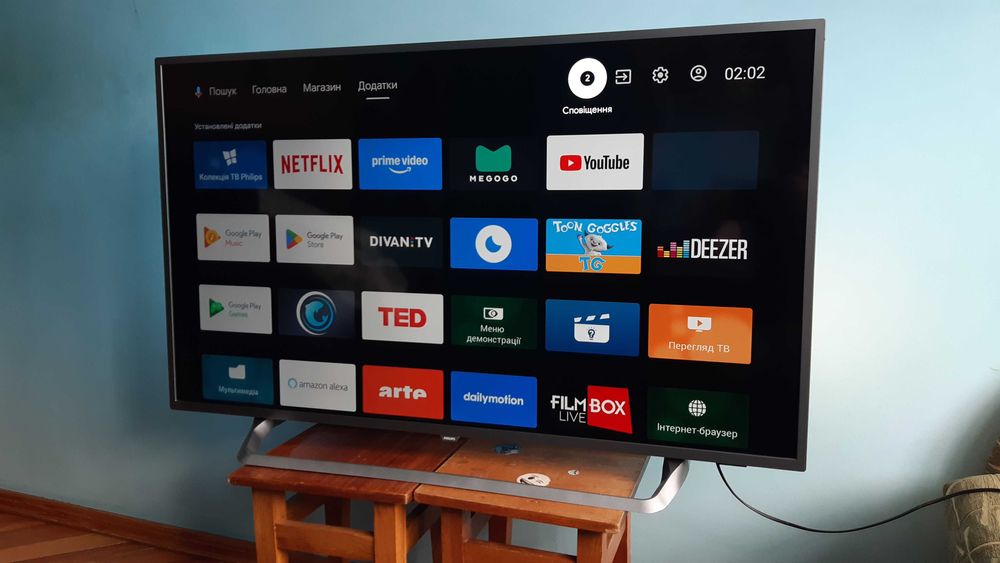 50" 4K смарт PHILIPS на Андроїді, гарантія 6 місяців!!!