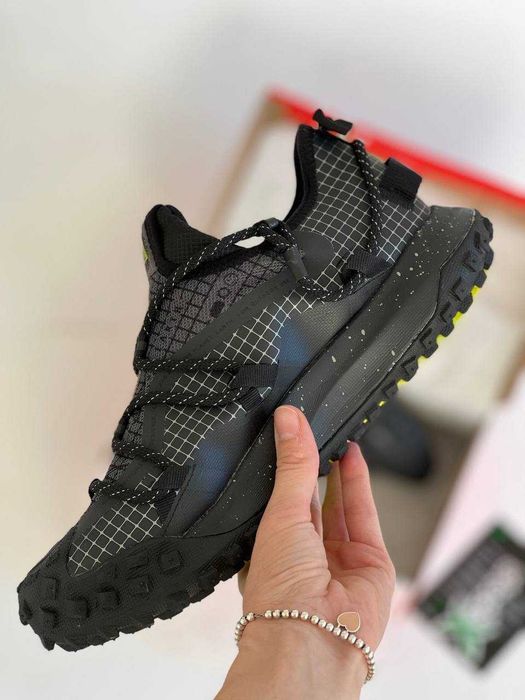 Мужские кроссовки Nike ACG Mountain Fly Low "Black light green" 41-45