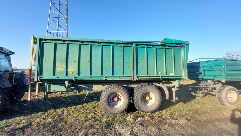 Przyczepa wywrotka trzystronna Krampe tandem