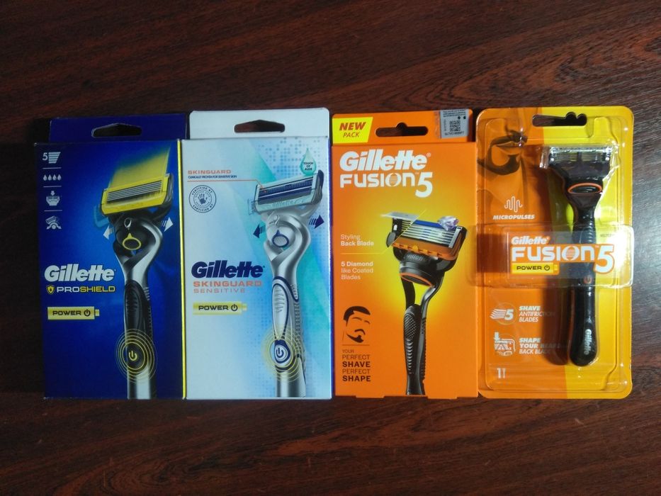 Станок Gillette Fusion ,Proglide Power , Skinguard Power