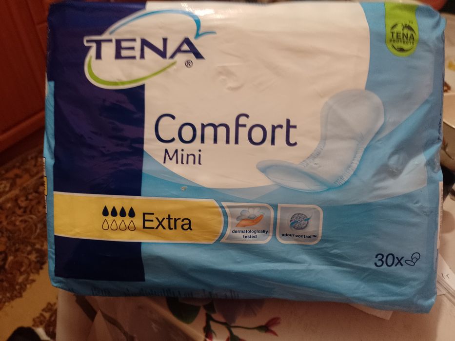 урологічні прокладки ,30 шт потрійний захист  Тена