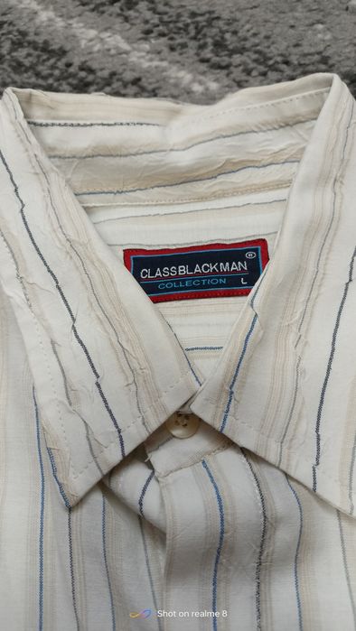 Koszula męska w paski