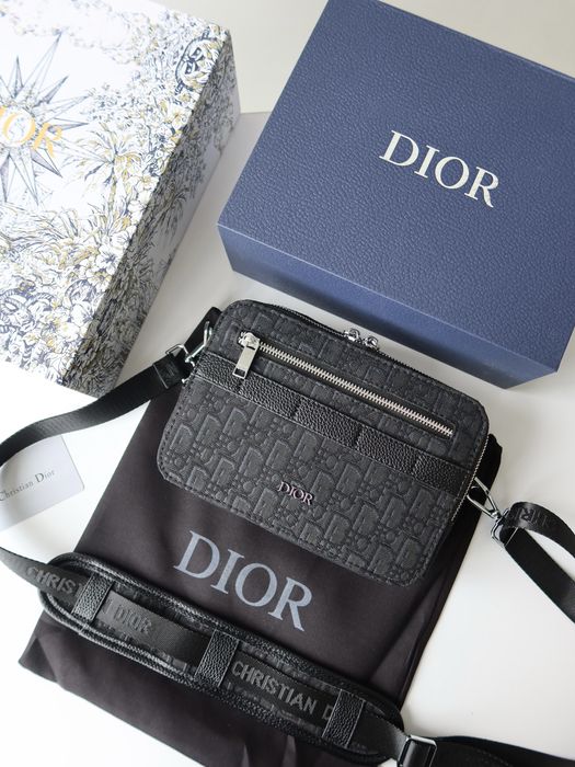 Чоловіча сумка месенджер Christian Dior Safari кристиан диор мужская