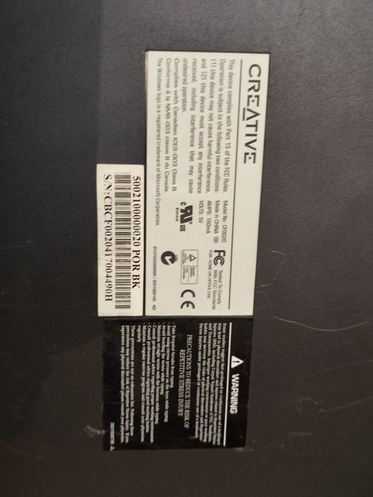 Teclado Creative CF0020