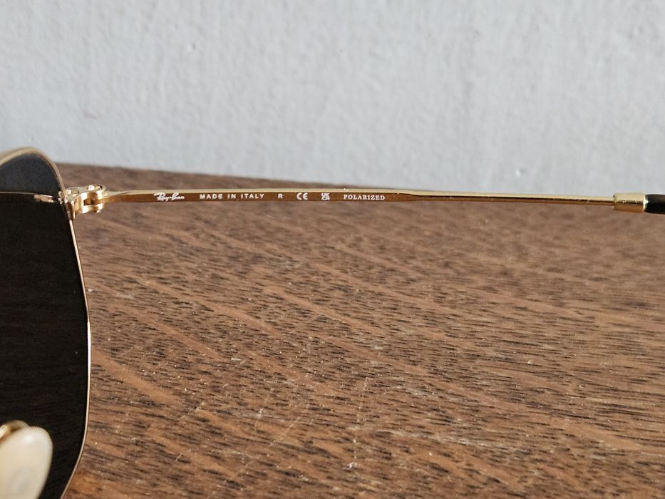 Okulary Ray-Ban Polarized Hexagonal 58mm