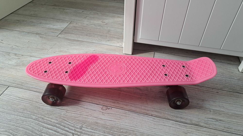Plastikowa deskorolka fiszka do 50 kg speed board