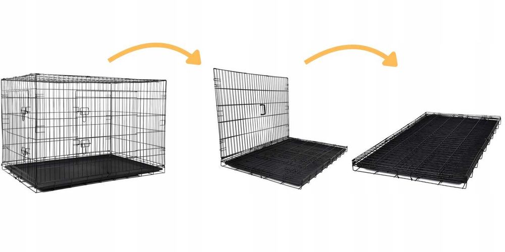 Transporter klatka metalowa dla zwierząt pies kot M/L