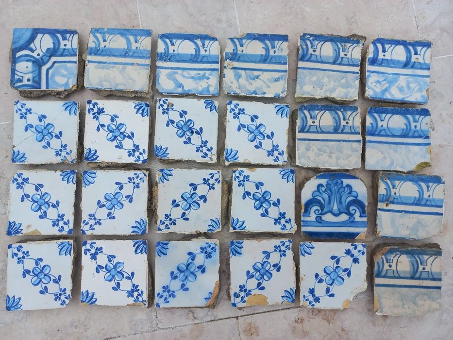 Azulejos pombalinos século XVIII