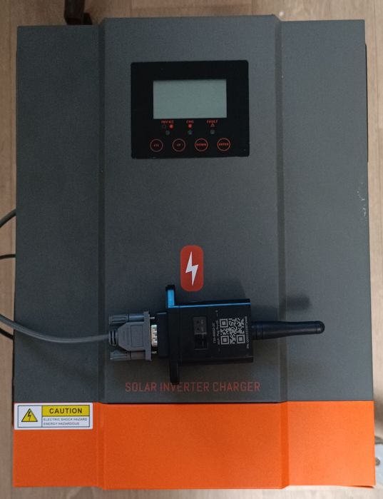 Гібридний інвертор Powmr 3,2кв.24v.wi-fi