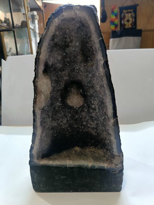 Naturalny kamień Ametyst geoda Wielki okaz