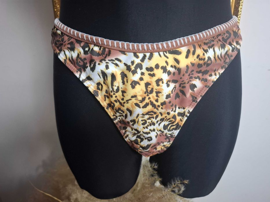 Leopard bikini brąz (41)