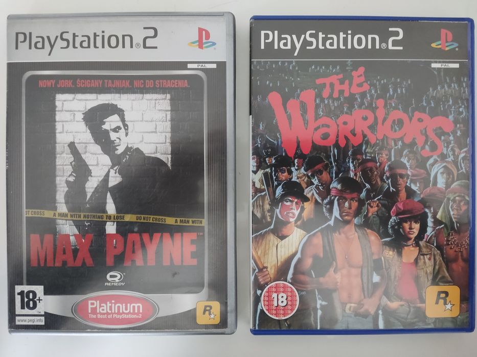 Max Payne i The Warriors Ps2 PlayStation 2