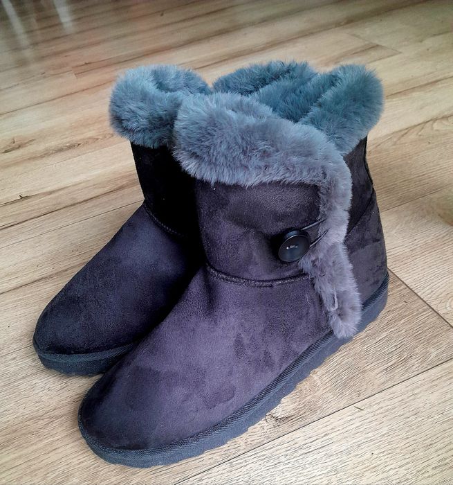 Buty damskie zimowe śniegowce r.40 NOWE