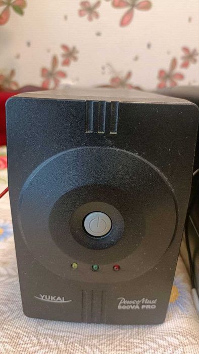 Mustek PowerMust 800 ДБЖ, інвертор, зарядний пристрій, стабілізатор