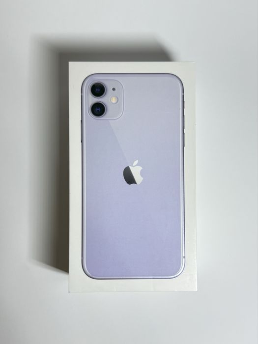 Продам б/у Apple iPhone 11 (Purple) • 128 GB • відмінний стан: 9