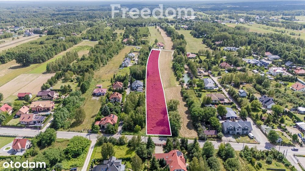 pod osiedle domów wolnostojących lub bliźniaczych