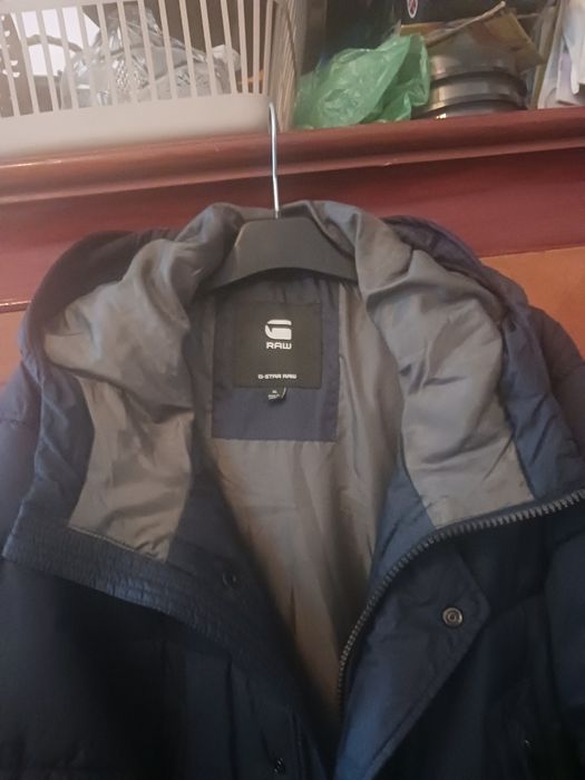 Parka raw g-star granatowa