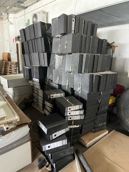 Pastas de arquivo / dossier com caixa