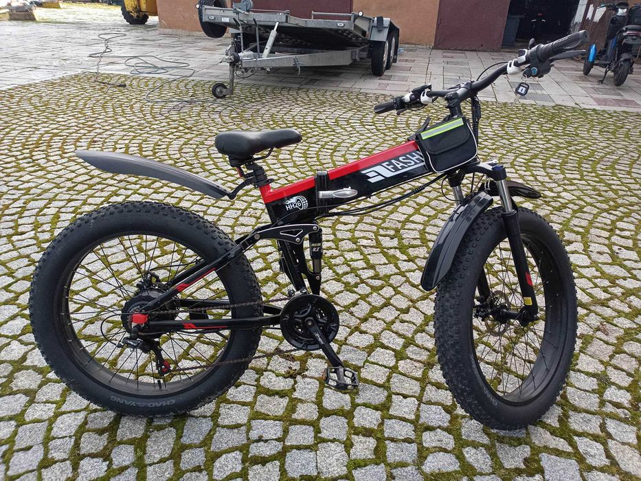 Rower elektryczny fatbike składak Fashion 1000W 48V 14AH 26" Strzegom