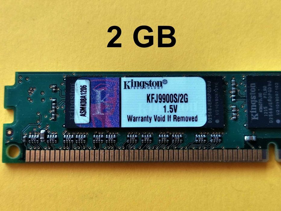 DDR3 2GB KingSton 10600 -Komputer