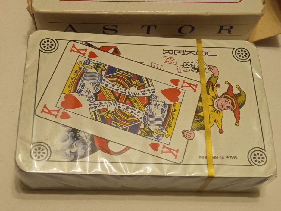 Игральные карты Astor, новые (Carta Mundi, Turnhout, Belgium), коллекционные