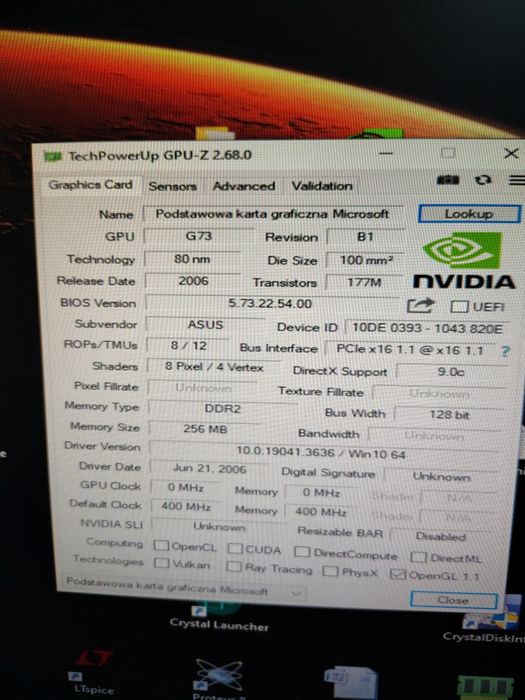 Karta graficzna Asus GeForce 7300GT