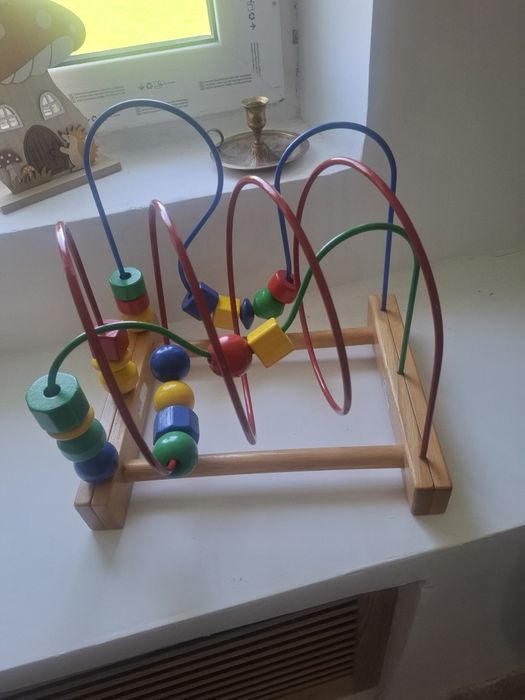 Kulki -Mula sensoryczne Ikea przeplatanka sensoryczna zabawka