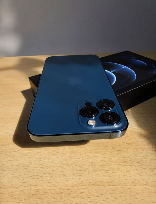 Apple iphone 12 Pro Max 256Gb Батарея 100%  SIM+eSIM 6.7 Neverlock Blue