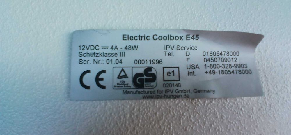 lodowka samochodowa 12 volt 45 litrow