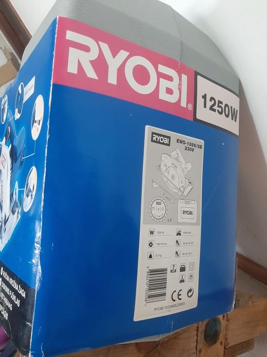 Serra circular RYOBI 1250w PROMOÇÃO (Nova)