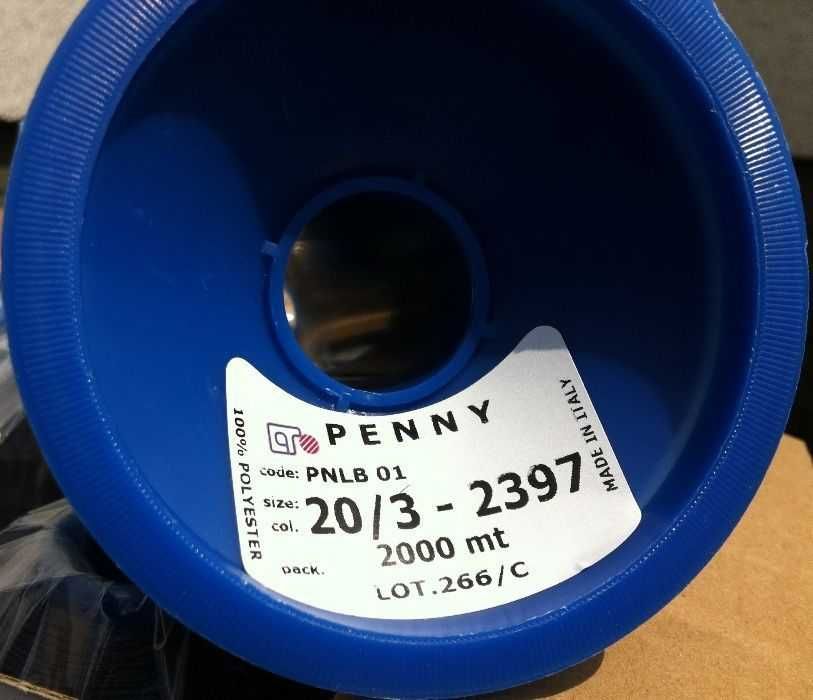 Nici CT. POINT Penny 20/3. 2000m polìester. Nić trójskrętna.
