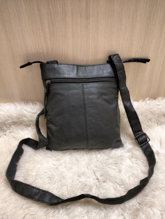 Чоловіча шкіряна сумка планшетка