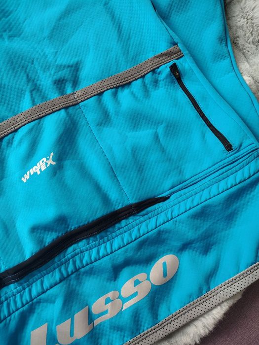 Велокуртка софтшел Lusso Aqua repel L-XL,велокуртка подовжена,куртка міжсезон,велокуртка непромокна