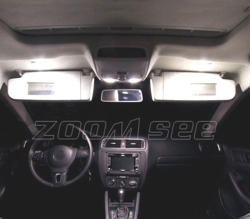 KIT COMPLETO 14 LAMPADAS LED INTERIOR PARA VOLKSWAGEN VW JETTA 6 MK6 MKVI SEDAN 11-18